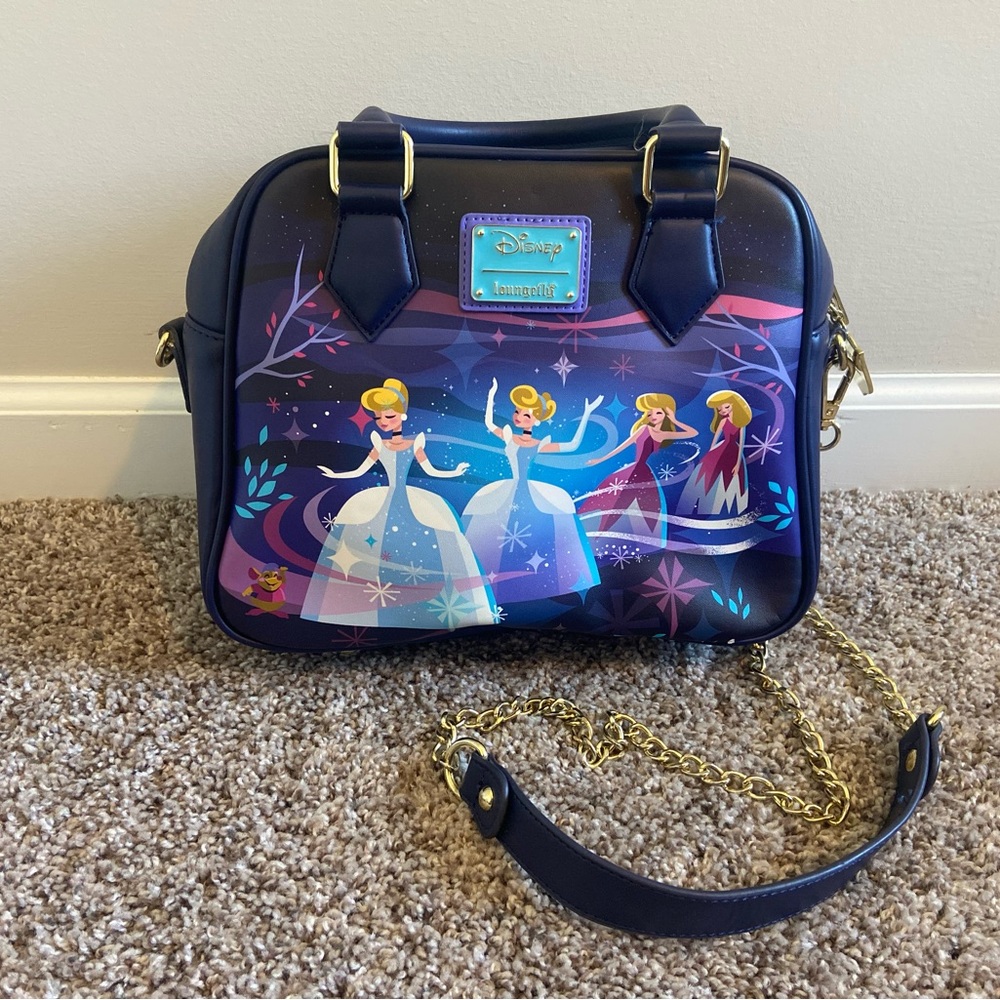 Disney loungefly Cinderella purse